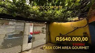 #186 CASA, 3 DORMITÓRIOS SENDO 2 SUÍTES, 3 VAGAS, CANTO DO FORTE