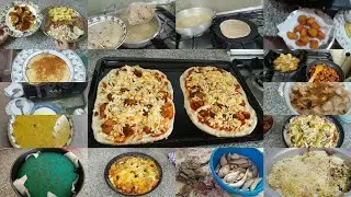 Choba recipe|my kids online class made them pancakes 🥞 on Thursday I made pizza and blue velvet cake