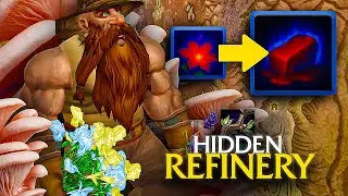 how to find RAVENOUS SCOURGETHORN herbalism REFINERY in Warcraft reborn - ascension bronzebeard!