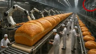 Modern Bread Manufacturing Process: From Raw Grain to Finished Loaf ( full process )