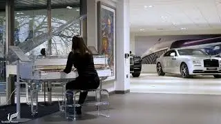 Transparent Baby Grand Piano Crystal Clear | Sherwood Phoenix Pianos
