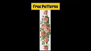 Cute Flowers Bouquet/ Large Cross Stitch Patterns Free PDF/ #shorts