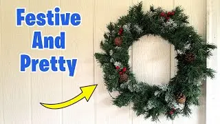 Let Me Show You This Lovely Lighted Wreath