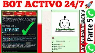 Como HOSPEDAR tu BOT de WhatsApp para TENERLO ACTIVO 24/7 en tus grupos