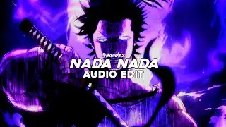 NADA NADA - Jmilton (Slowed) || Edit Audio