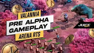 Valannia - Pre Alpha Demo Gameplay | MMO-RTS