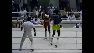 1983 USA/ABF Welterweight bout- Mark Breland vs Ron  Essett