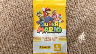 Panini Super Mario Trading Cards 2022 Pack Opening