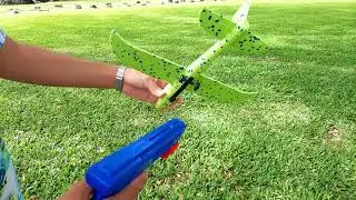 Wesfuner 3-Pack Foam Airplane Launcher Toys &mdash; Fun Flying Gliders ✈️ #kids #toy