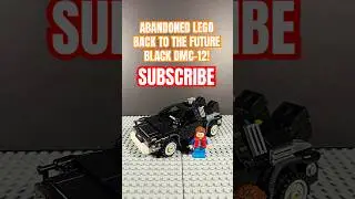 ABANDONED LEGO BTTF DMC-12 BLACK EDITION! ⚫️