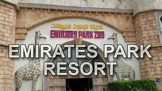 Emirates Park Resort - Deluxe Family Chalet Room & Visit To The Zoo