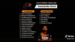Lpl player draft | Lanka premier league 2022