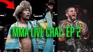 SHAVKAT WILL NEVER FIGHT AGAIN? DUCKS ISLAM? MMA LIVE CHAT EPISODE 2