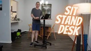 Sit Stand Desk With Wheels