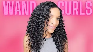 Heat Trained Natural Hair Styling: Achieve Gorgeous Wand Curls On Blown Out Hair!