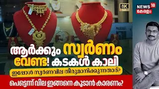 ആർക്കും Gold വേണ്ട! കടകൾ കാലി, Gold Price തീരുമാനിക്കുന്നതാര്? പെട്ടെന്ന് വില കൂടാൻ കാരണം? 8K|N18V