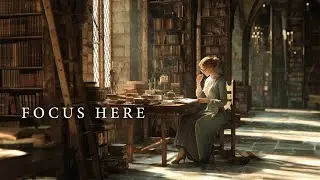 You&rsquo;ll Focus Instantly in This Cozy Fantasy Library 📚✨ | Relaxing Study Music