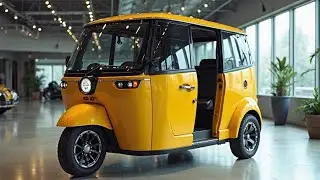 2025 Auto Rickshaw First Look &ndash; The Future of Indian Transport!