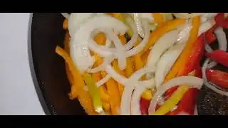 Beef Peppers and Onions.