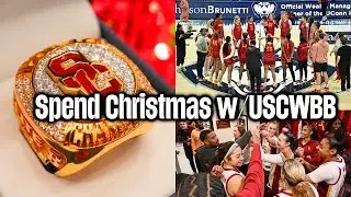 Exclusive: USC WBB Christmas & Pac12 Championship Rings! 🎄💍