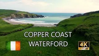 Copper coast, County Waterford, Ireland - 4K DJI mini 2 Drone Footage