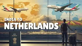 Journey from India to the Netherlands ✈️ | Emirates 777 + A380 Full Travel Vlog