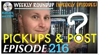 Pickups & Post Ep 216 NEW HMV SALE FOOTAGE / Drop Movie Review (No Spoilers) Sub mail from BigPauly