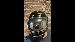 BEST RETRO HELMET W/BUBBLE SHIELD!!