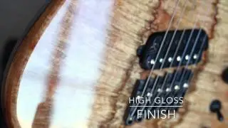Ormsby Guitars HypeMachine Multiscale 2013 - Spalt Burl Maple 6 String