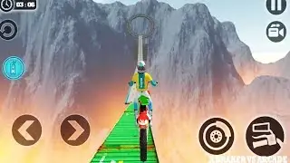 Impossible Motor Bike Tracks: New Motor Unlocked Game Stunts | Levels 11 to 13 - Android GamePlay