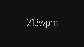 213wpm w/ the Logitech Pop keys keyboard | Type test + sound test