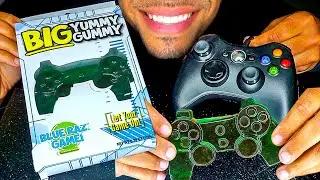 Игровой контроллер ASMR GUMMY. Звуки рта при поедании конфет. Большие кусочки. Контроллеры для ви...