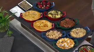 Zakarian by Dash Set of 2 Nonstick Cast Iron Mini Oval Bakers on QVC