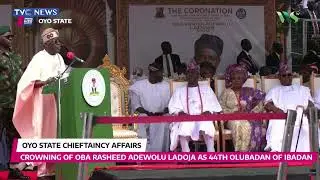 THE CORONATION OF OBA RASHIDI ADEWOLU LADOJA AS THE 44th OLUBADAN