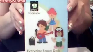 Cricut Everyday Paper Dolls Cartridge & Diecuts
