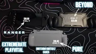 Unboxing Extremerate PlayVital Pure, Ranger, Beyond Nintendo Switch 2 Cases