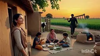 نورپور: ایک پرسکون گاؤں کی صبح سے رات تک کی کہانی 🌾🌙 مکمل کہانی 