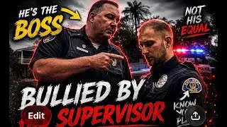 SUPERVISOR TALKS TO HIS OFFICERS LIKE KIDS