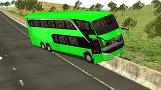 Scary Bus Ride on Dangerous Hills 😭 | Part-39  | Risky Turns & Near Miss