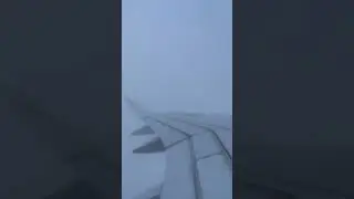 Aircraft Landing During Heavy Storm #landing #wind