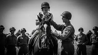 When a U.S. Soldier Taught a German Woman to Ride a Horse &mdash; The Camp Went Silent