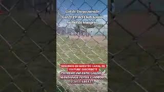 POTRERO INFANTIL GALERIA. Gol de Diego Jurado Categor&iacute;a 2019 Club Santa Isabel de Hungr&iacute;a Rosario