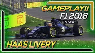 ✅| F1 2019 HAAS LIVERY MOD! | By JBuron72 | (F1 2018 Haas Gameplay)