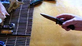 Открывание и закрывание ножей