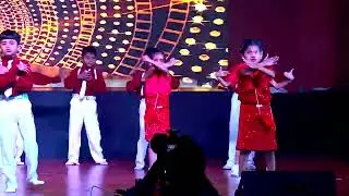 Retro Theme Fusion Dance🎵Grade 2 Cute & Energetic Performance | Lakshmi Memorial English High School