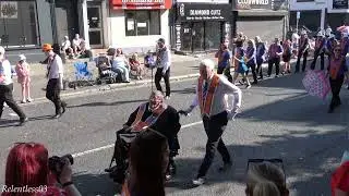 Parkinson Accordion Band @ Belfast 12th Return Route ~ 12/07/25 (4K)