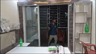Today  Sliding ( polister) Mosquito net installation at sodepur #home and office use)  #viral 