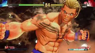 STREET FIGHTER V Luke vs Vega
