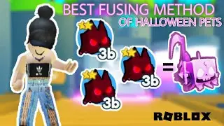 BEST FUSING METHOD FOR HALLOWEEN PETS!🎃 | HALLOWEEN PETS | PETS SIMULATOR X | Hakdog_Roblox | ROBLOX