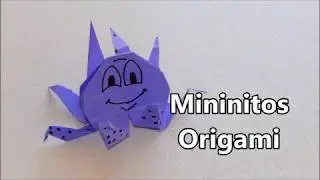 CÓMO HACER UN PULPO DE PAPEL | MININITOS
